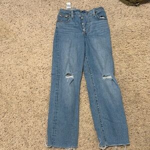 Levi Ribcage Straight Ankle sz 23